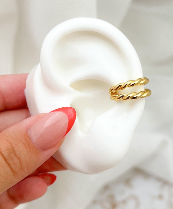 Earcuff rosa