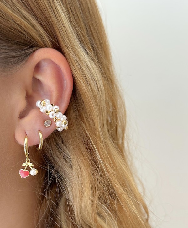 Earcuff bianca