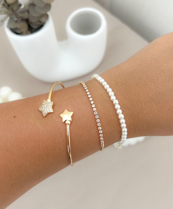 Pulsera perlas