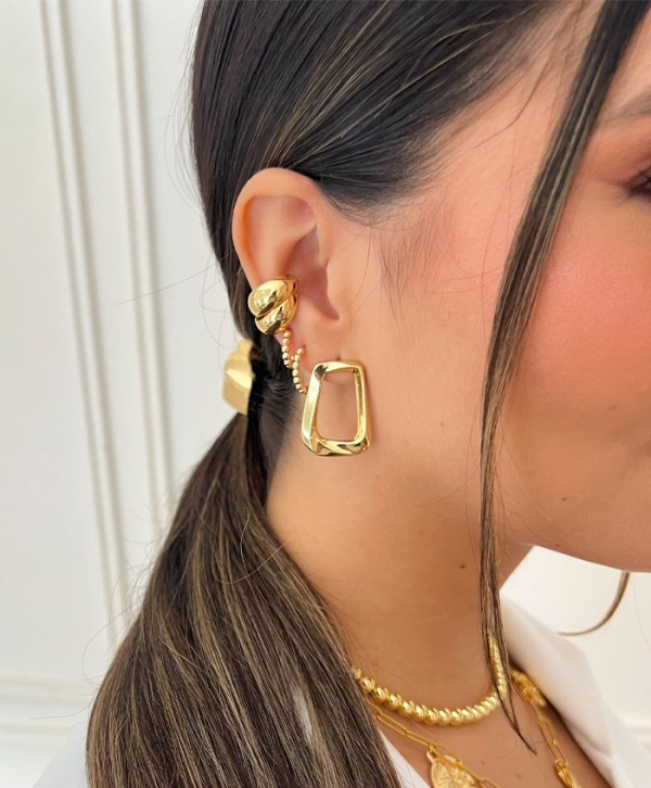 Earcuff chunky doble