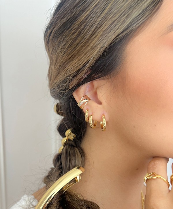 Earcuff entrelazos