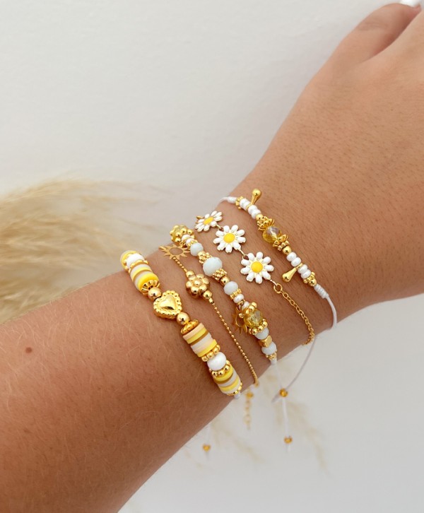 Pulseras margaritas